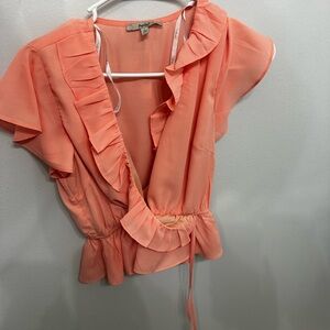 S Papaya Blouse
